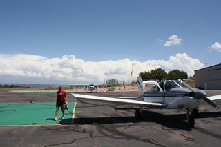 Sean's pictures - Pleasant Valley (Young International) - Sean and Adam running