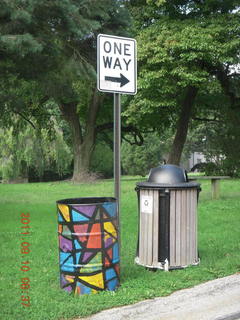 Cheltenham Cross Country - Curtis Arboretum - war memorial
