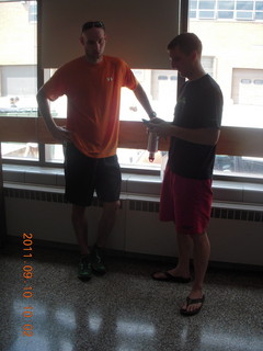 Sean's pictures - Pleasant Valley (Young International) - Sean and Adam running