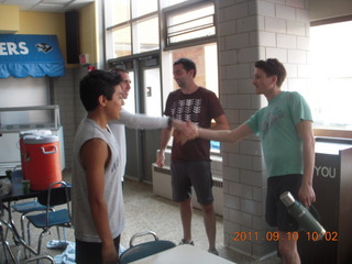 Sean's pictures - Pleasant Valley (Young International) - Sean and Adam running