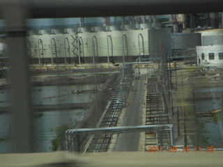 new Tempe Town Lake bridge construction