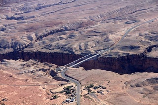 Ruhil pictures - aerial - Marble Canyon - Navajo Bridge