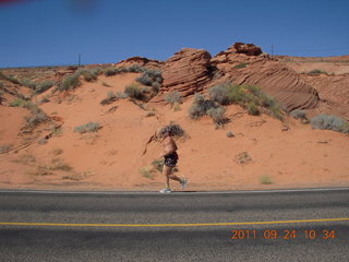 Sean's pictures - Pleasant Valley (Young International) - Adam and Sean running