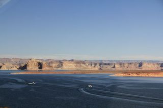 Ruhil pictures - aerial - Lake Powell - Glen Canyon Dam