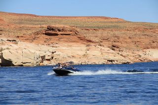 Ruhil pictures - boat tour of Lake Powell