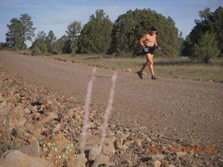 Beaverhead run - Adam running (tripod)