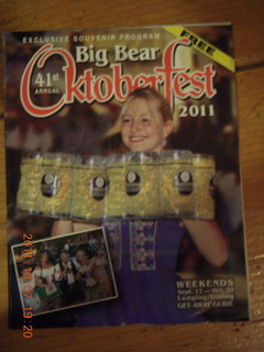 53 7q7. Big Bear City - Oktoberfest program