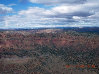 120 7q8. aerial - Kanab (KNB) area