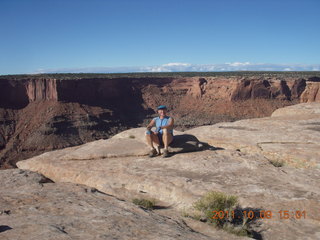 108 7q9. Dead Horse Point hike - Adam