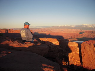 170 7q9. Dead Horse Point sunset - Adam