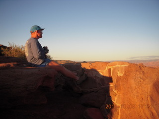 171 7q9. Dead Horse Point sunset - Adam