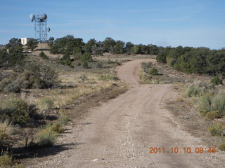 32 7qa. Cedar Mountain airstrip run