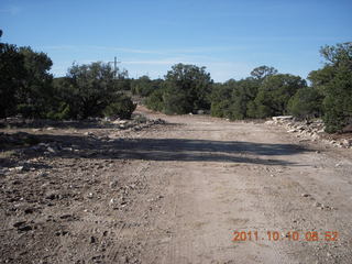 41 7qa. Cedar Mountain airstrip run