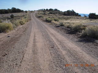42 7qa. Cedar Mountain airstrip run