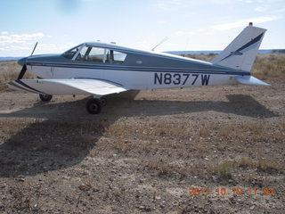 146 7qa. Sand Wash airstrip - N8377W