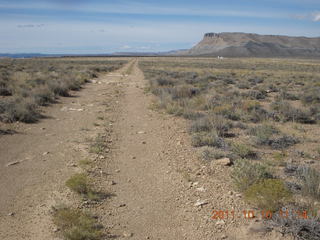 153 7qa. Sand Wash airstrip run - N8377W in the distance