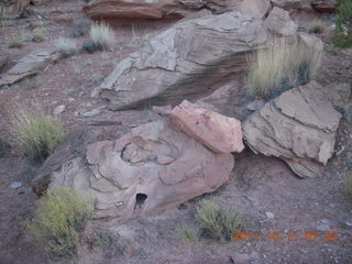 31 7qb. Canyonlands National Park - Lathrop trail hike
