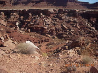 80 7qb. Canyonlands National Park - Lathrop trail hike