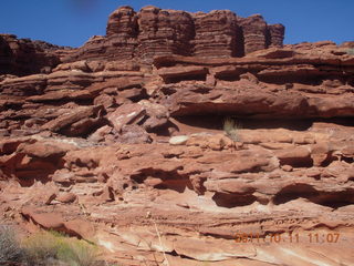 123 7qb. Canyonlands National Park - Lathrop trail hike
