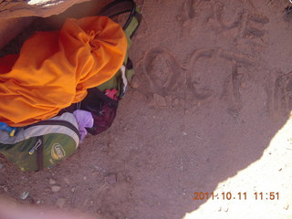 145 7qb. Canyonlands National Park - Lathrop trail hike - Adam's stuff