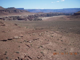 159 7qb. Canyonlands National Park - Lathrop trail hike