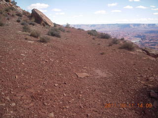 194 7qb. Canyonlands National Park - Lathrop trail hike