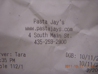 232 7qb. Pasty Jay's - a good place to eat in Moab