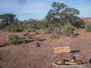 53 7qc. Dead Horse Point hike - Rim View