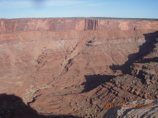 62 7qc. Dead Horse Point hike - Rim View
