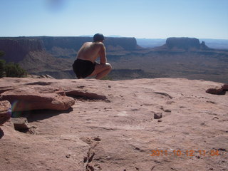 101 7qc. Canyonlands National Park - Murphy view - Adam (tripod)