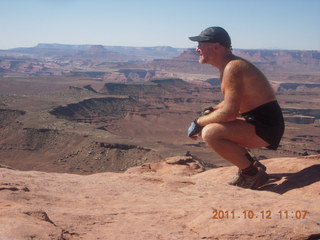103 7qc. Canyonlands National Park - Murphy view - Adam (tripod)