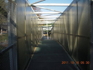 bridge over the railroad in Elkins Park