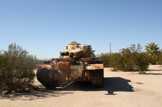 Sean's pictures - Chiriaco Summit (L77) - Patton tank museum