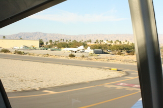Sean's pictures - Palm Springs (PSP) - overexposed takeoff