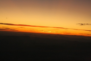 Sean's pictures - aerial sunset