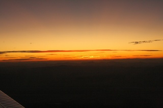 Sean's pictures - aerial sunset