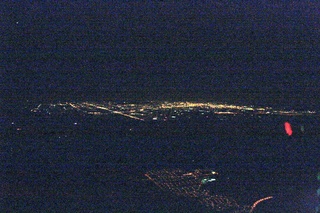 Sean's pictures - aerial - city lights