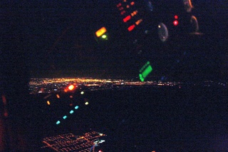 Sean's pictures - N8483R panel at night