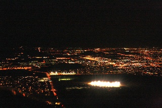 Sean's pictures - aerial - city lights