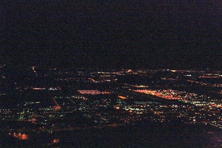 Sean's pictures - aerial - city lights