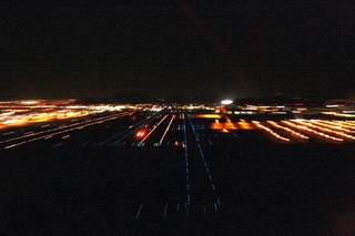 Sean's pictures - aerial - city lights