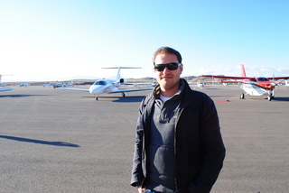 121 7se. Gokce at Saint George Airport (DXZ, now SGU)