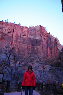 30 7sf. Zion National Park - pre-dawn Riverwalk - Olga