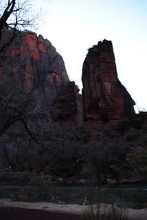 37 7sf. Zion National Park - pre-dawn Riverwalk