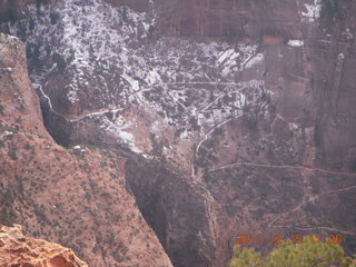 221 7sf. Zion National Park - Observation Point hike - summit