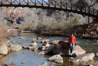 236 7sf. Zion National Park - Virgin River - Olga