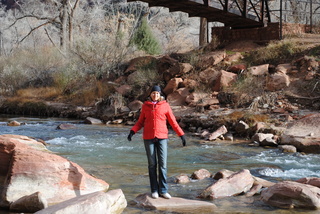 240 7sf. Zion National Park - Virgin River - Olga