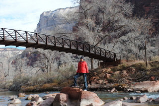 253 7sf. Zion National Park - bridge - Olga