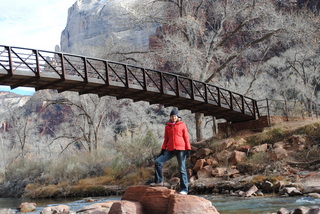 254 7sf. Zion National Park - bridge - Olga