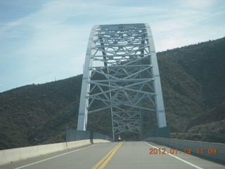 drive to Grapevine - bridge